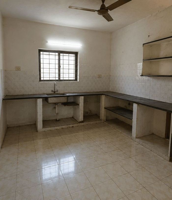 Kitchen before renovation